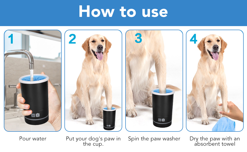 Мийка для лап собак Pssopp - портативна силіконова щітка для чищення лап домашніх тварин. Підходить для собак та котів.