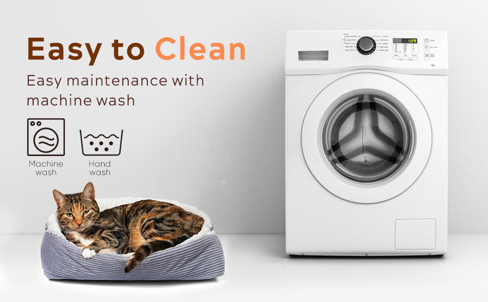М'яке ліжко для котів, 60x45 см, плюшеве, для собак та котів, 2-в-1, ліжко-подушка, ліжко-ковдра, гніздо, ліжко (M:61x51 см)
