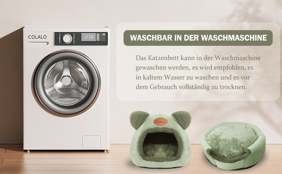 Кішка Будинок-Ліжко для котів, зручне, м'яке, миється, тепле, зелене