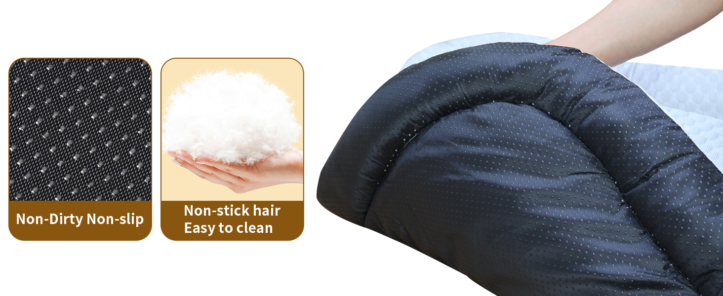 Охолоджуючий лежак для собак Marchul, літня килимкова підстилка для котів, підстилка для домашніх тварин для котів та собак, 75x55 см, лежак для вольєру з антиковзким дном, підстилка для сну домашніх тварин для дому та подорожей XL 55*75CM