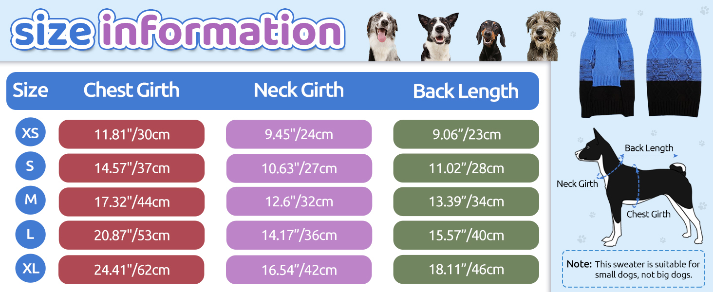 Теплий пуловер для собак ASENKU: для малих та середніх собак, осінь-зима, теплий, з коміром, червоний