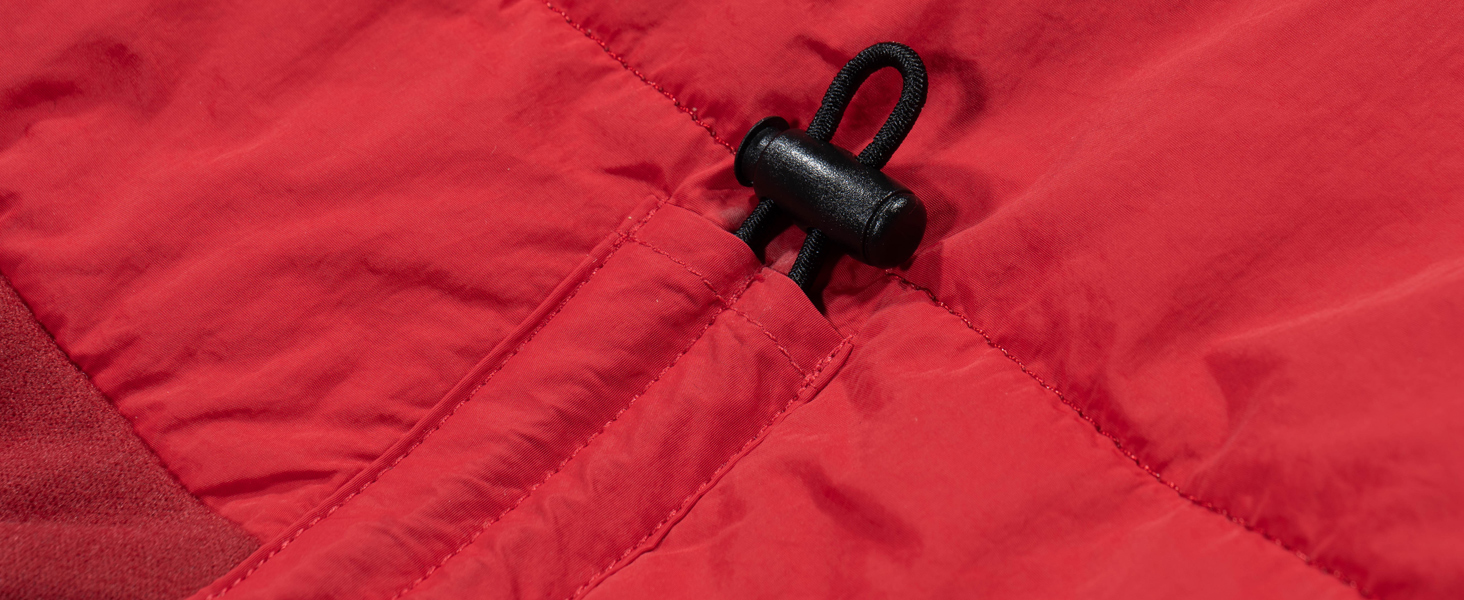 Флісовий теплий зимовий одяг для собак Heywean: куртка, комбінезон, піжама для малих, середніх та великих порід. Червоний колір.