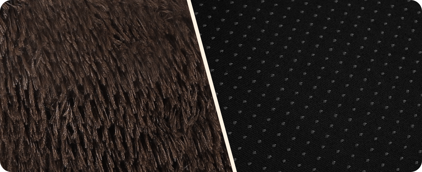 Ортопедичне ліжко для собак, кругле, м'яке, для котів та собак, 70 см Ø, (60x60x18 см), коричневе