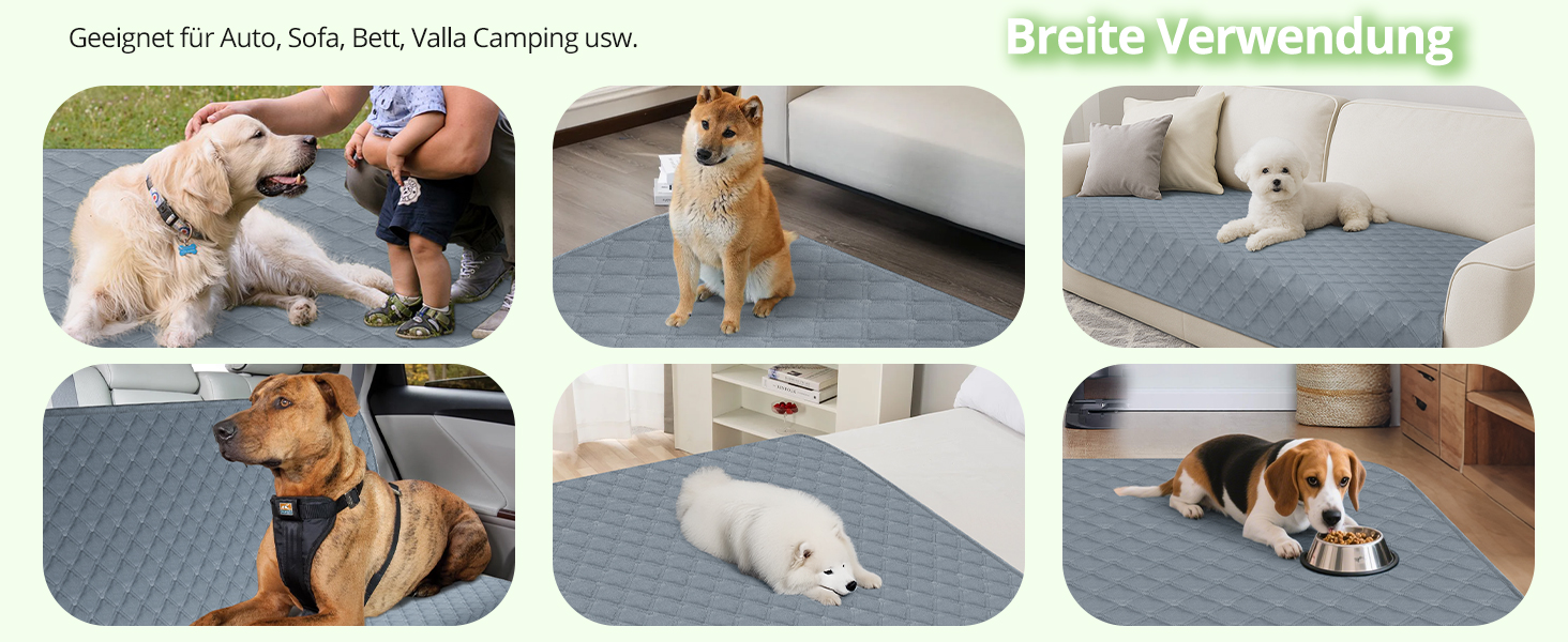 Водонепроникний коврик для собак, 137x208 см. Міцний килимок для тварин, антиковзаюча, багаторазова, можна прати в пральній машині. Захист для дивану, ліжка, автокрісла. Темно-сірий колір.