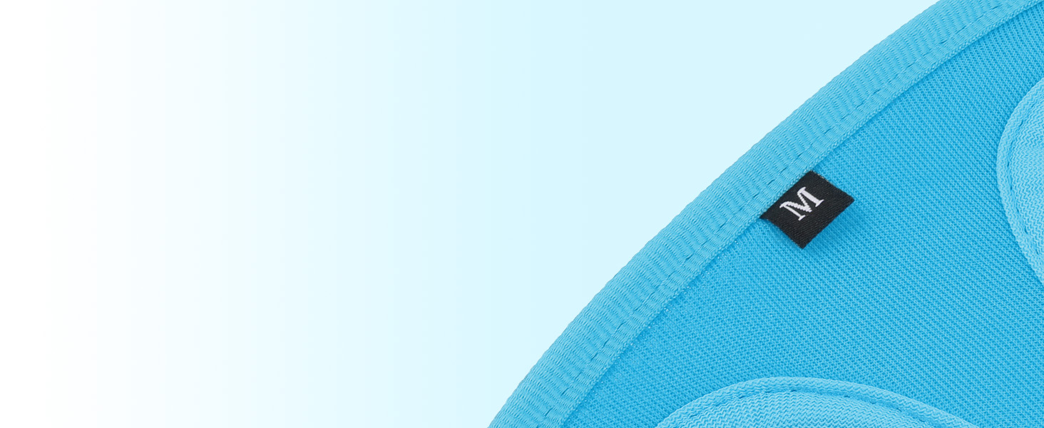 Світлодіодне шлейка для собак Feycig з LED підсвічуванням, перезаряджувана, для цуценят та собак середніх розмірів, дихаюча, синього кольору (Large)