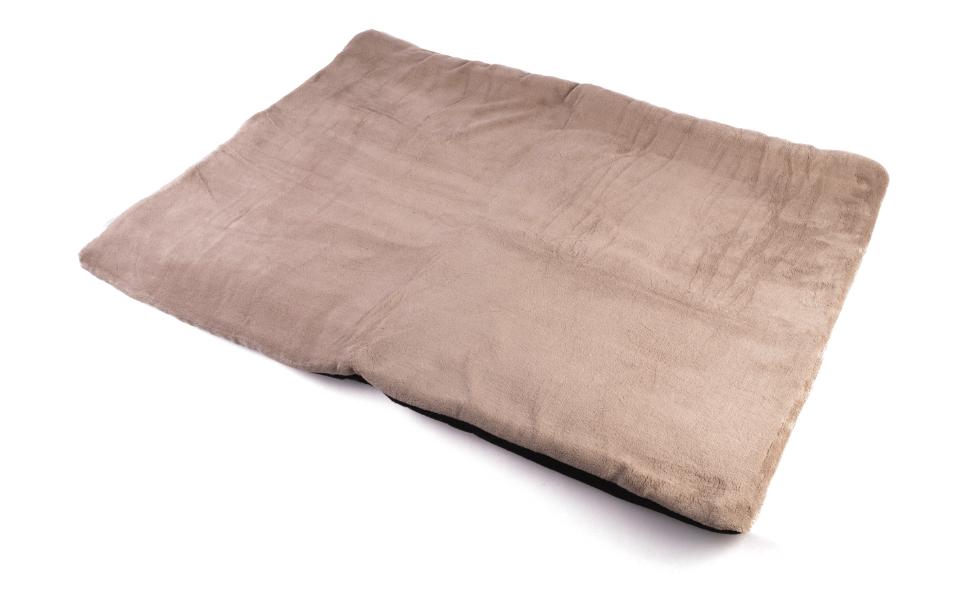 М'яка підстилка для собак, 100x70 см - водонепроникна, миється, нековзна, коричнева