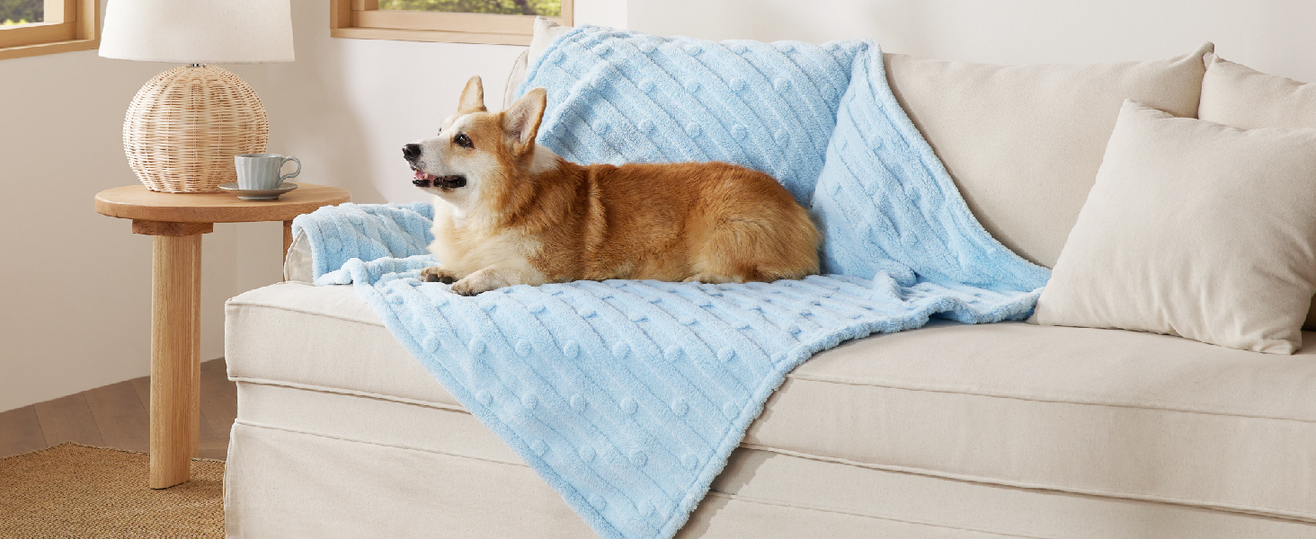 Підстилка для собак та котів Bedsure, м'яка та тепла, 100x120 см, сірий титан