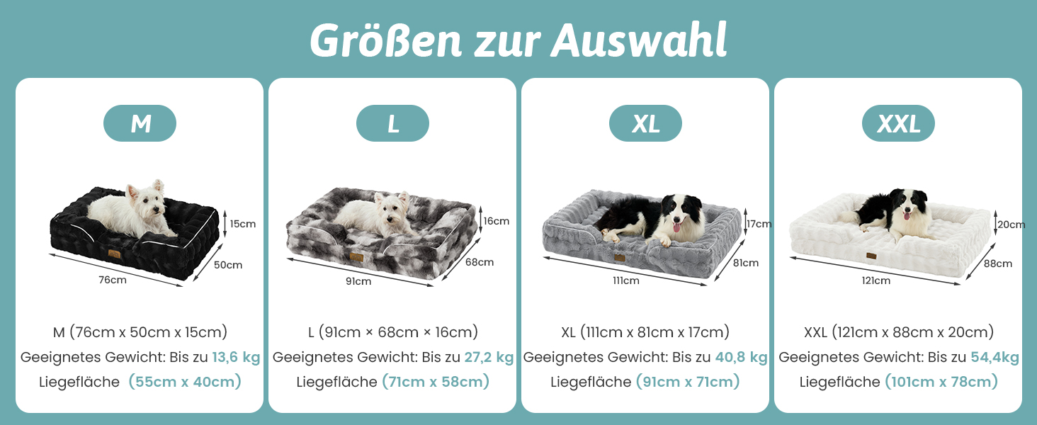 Ортопедичне ліжко для собак з штучного хутра, великі породи, C-подібне ліжко XL сірого кольору Tie-Dye, м'яке, тепле, з водонепроникним покриттям, антиковзаюче, з високощільним пінополіуретаном, миється