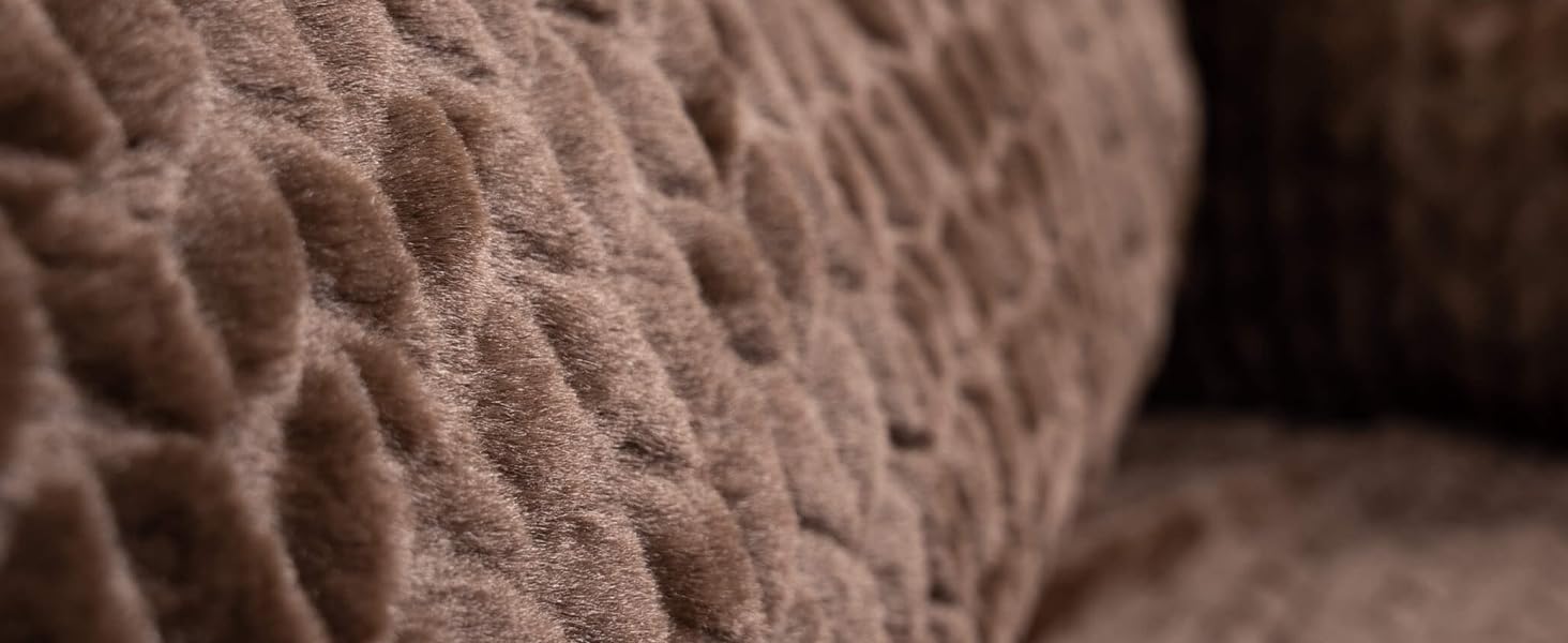 TrendPet VitaBed Style - Ортопедичне ліжко для собак, штучна шкіра зовні, м'яке всередині (80x70 см, Коричневе)