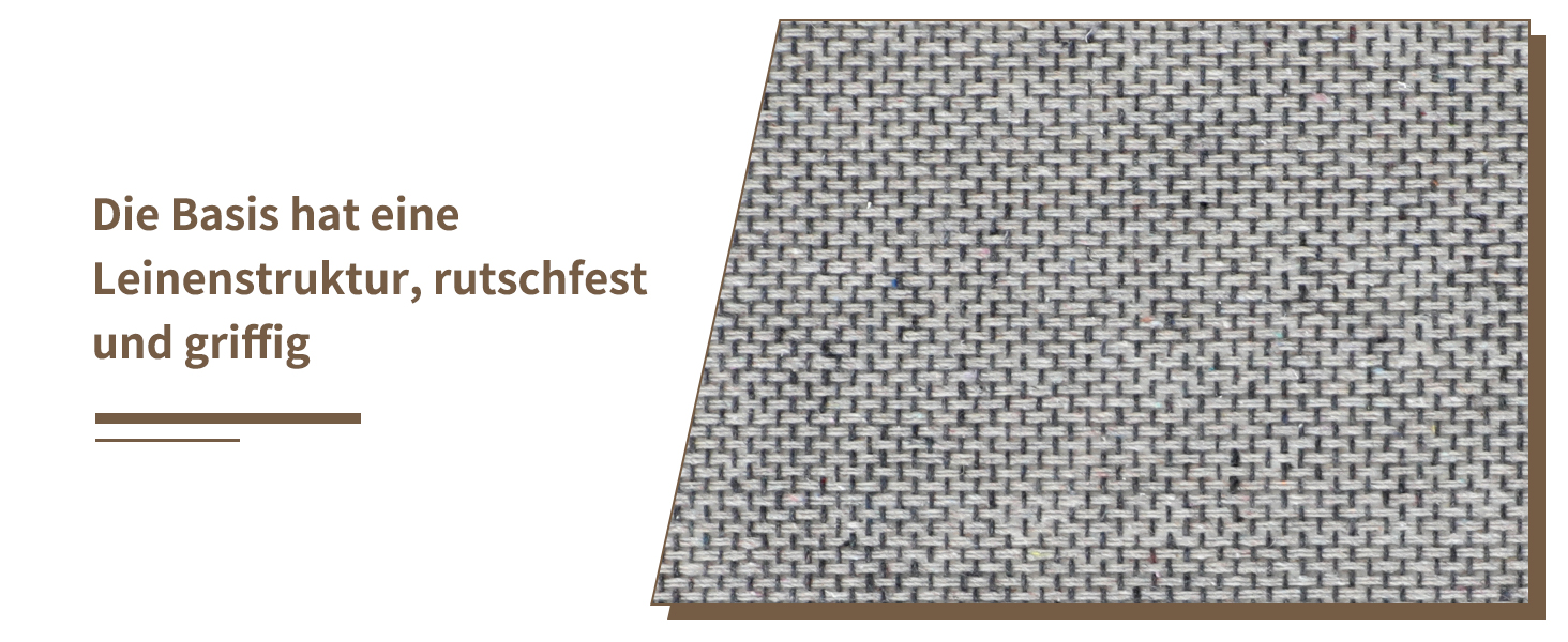 Килимок для дряпання котів FHTONGE 71x15.8 см, сизаль, для кріплення на стіну, сірий