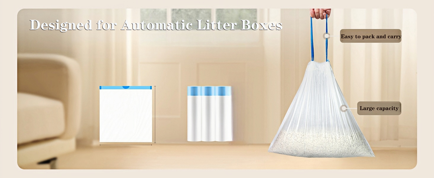 Автоматичний самоочисний лоток для котів з APP-керуванням, 65л, знімний контейнер для відходів