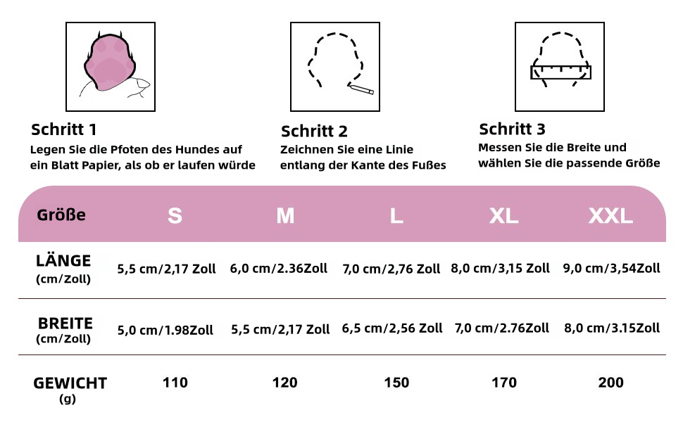 Водонепроникні собачі чоботи з антиковзкою підошвою, 4 шт. – захист лап для собак маленьких, середніх та великих порід (Рожеві, XL)