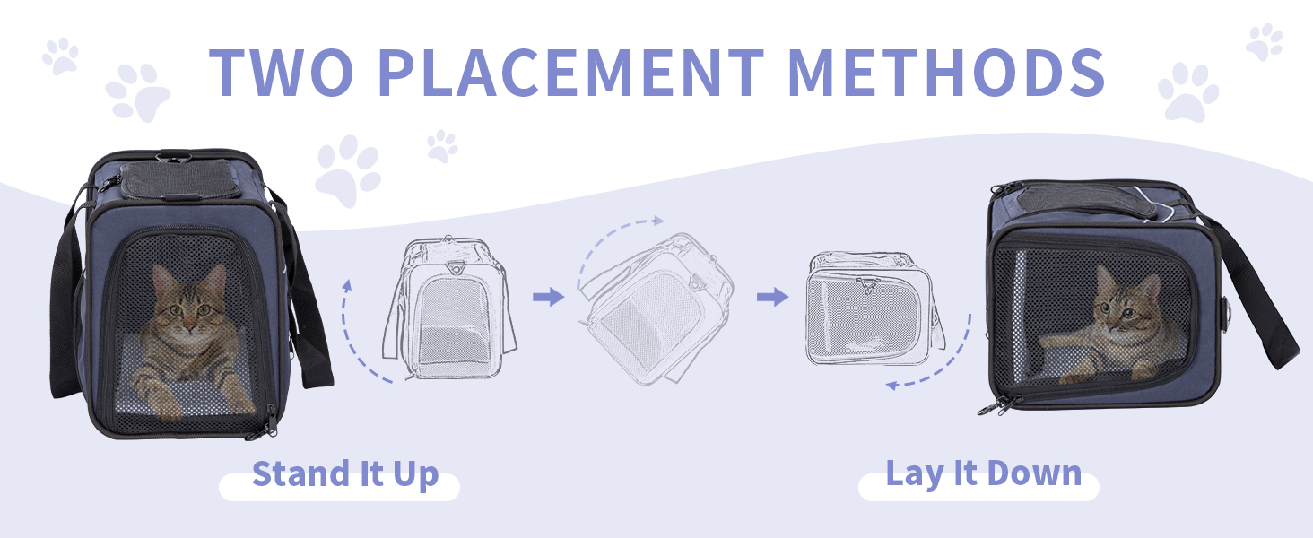 Транспортна переноска для собак та котів Petfit, чорна. Ідеальна для подорожей літаком, автомобілем або поїздом. Підходить для маленьких собак та котів.