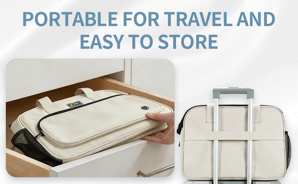 Сумка для собак та котів KZARYVEXIS, легка та дихаюча, з Oxford тканини, з карабіном, для подорожей та прогулянок (Бежева)