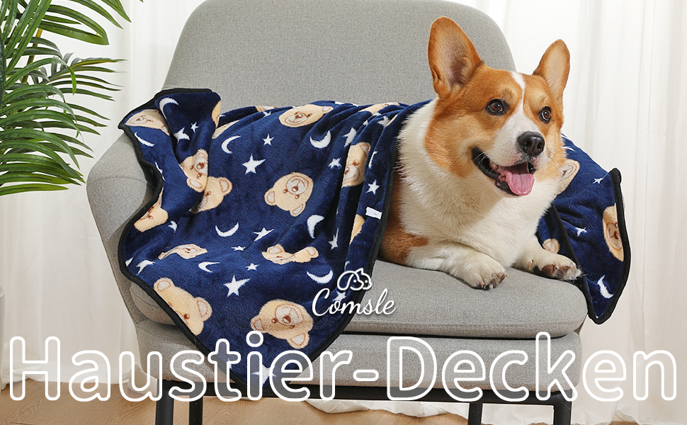 М'яка ковдра для собак та котів Demigeat, 3 шт. - плюшева, миюча, для малого та середнього розміру, для весни та літа, сірого кольору