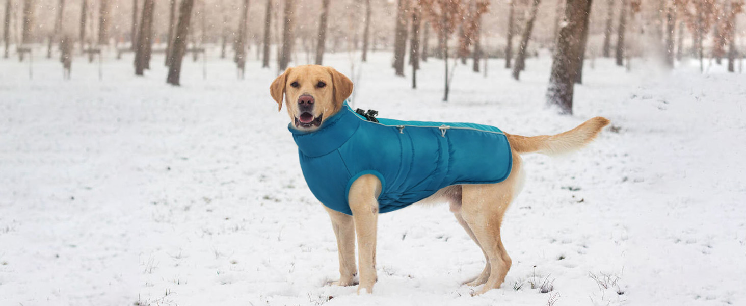 Водонепроникний теплий зимовий одяг для собак - куртка-манжетка з отвором для шлейки, камуфляж Olive Drab (3XL)