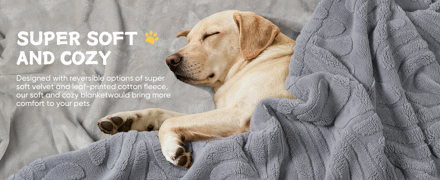 Водонепроникний плед для собак Baodan, 73x100 см, миючий флісовий плед - м'який, теплий та затишний. Ідеально підходить як підстилка для домашніх тварин на ліжко, диван та крісло, Бежевий колір