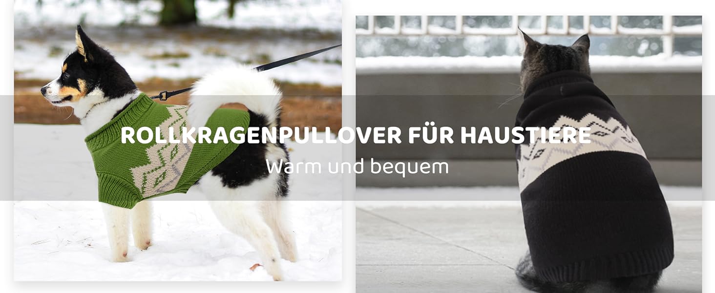 Теплий пуловер для собак Queenmore, для маленьких порід (Даксель, Французький бульдог), в'язаний, флісовий, зелений, XS