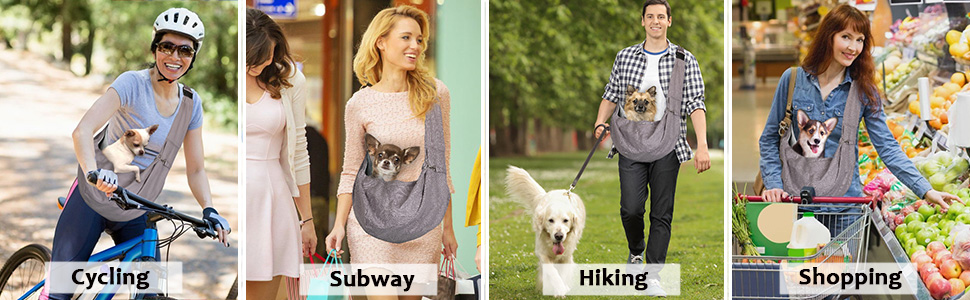 Транспортна сумка для собак та котів AGPTEK | До 15 кг, регульована, для прогулянок та відпочинку | Розмір 33 x 28 x 10 см