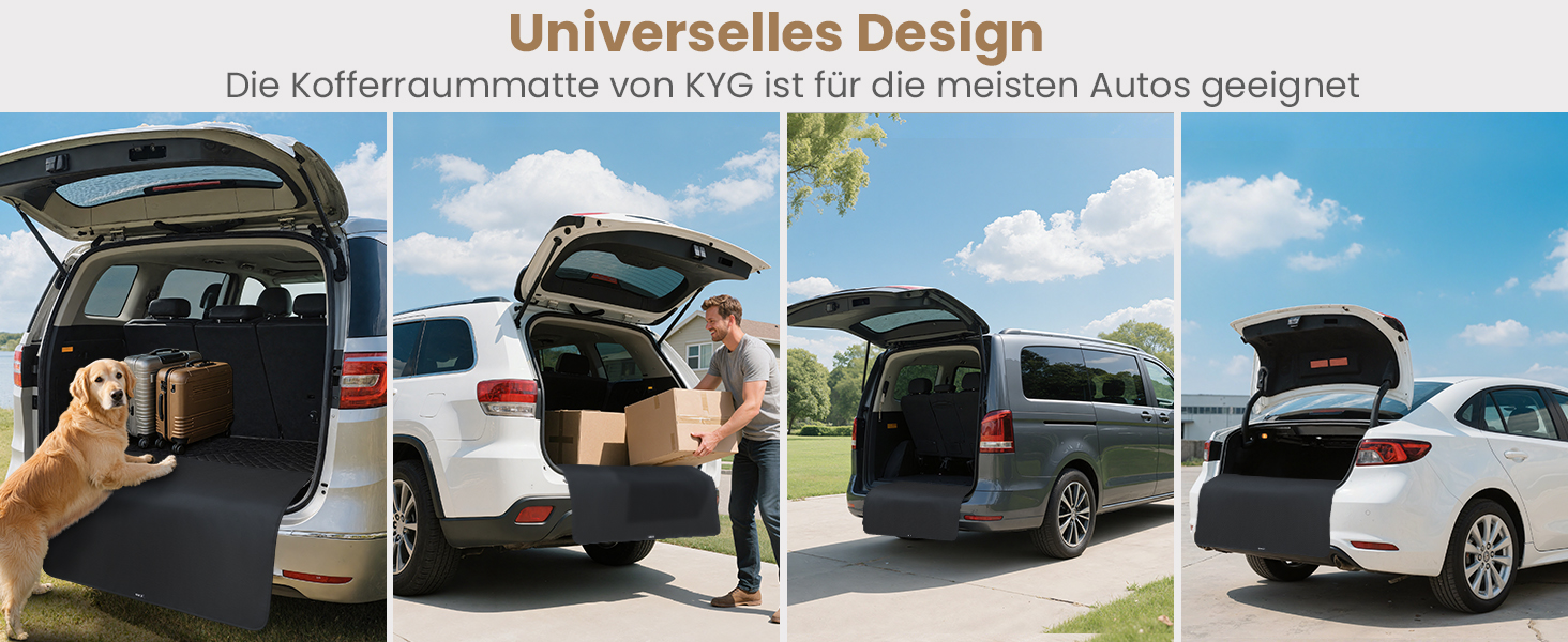 Захист для вантажного відсіку KYG: водовідштовхуючий, стійкий до подряпин, універсальний (105x80 см)