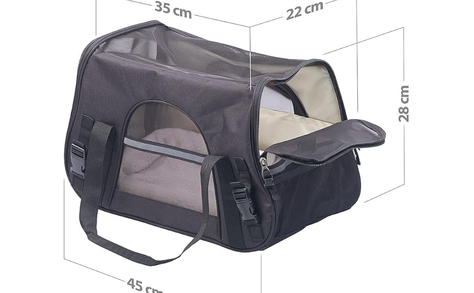 Транспортна сумка Sweetypet для собак та котів (до 3 кг), 41 x 24 x 19 см
