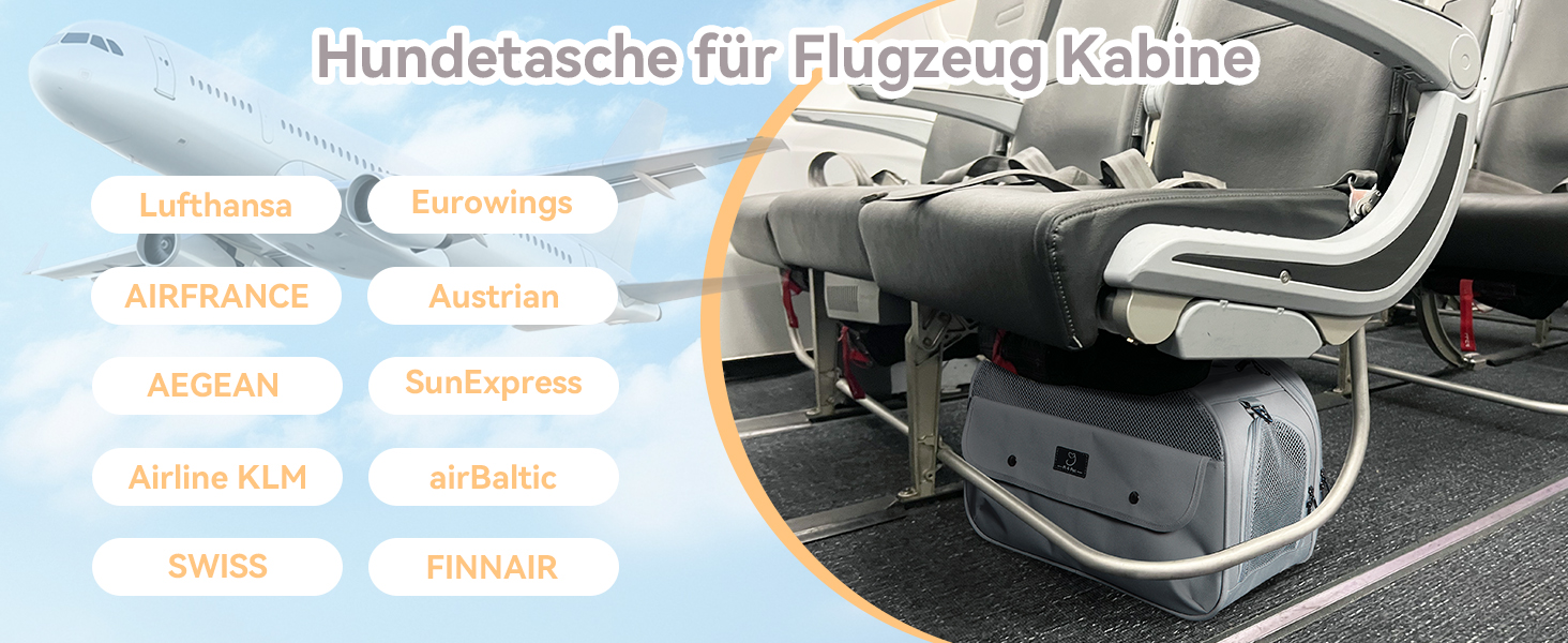 Транспортний бокс для котів та собак, сірий. Підходить для авіаперельотів та авто. Легкий, з безпечними пряжками та сіткою. Також використовується як сумка для зберігання.