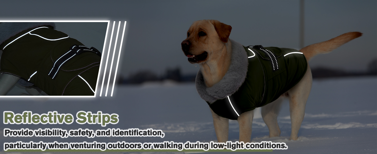 Зимовий теплий жилет для собак великих порід Lelepet: водонепроникна флісова куртка з регульованою блискавкою, армійний зелений, 2XL