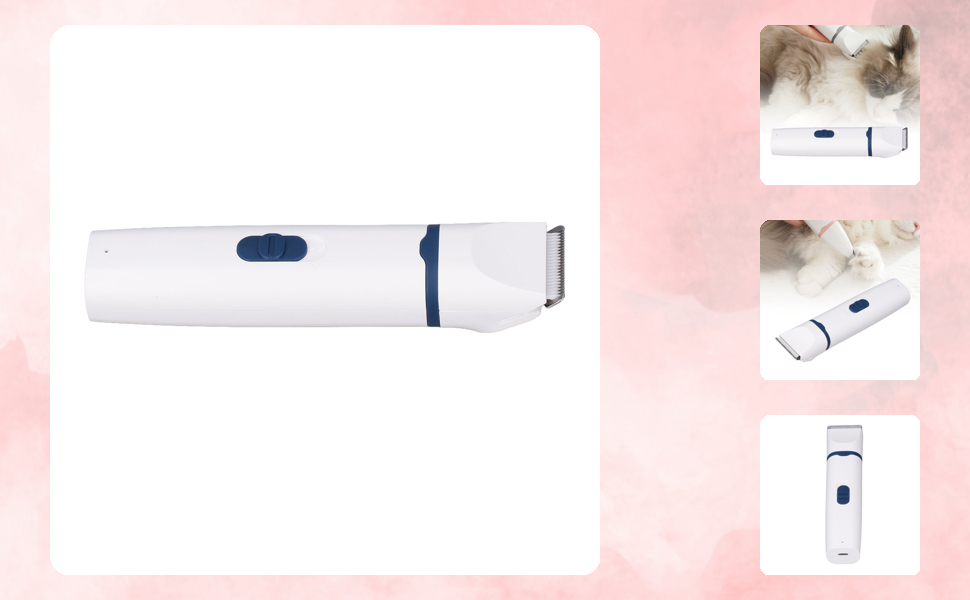 Набір для догляду за собаками з акумулятором, багатофункціональний (BLUE)