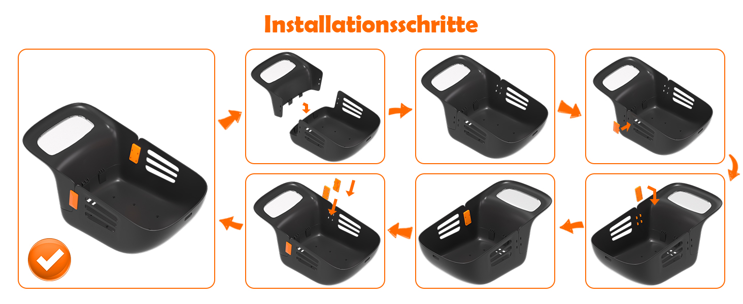 Корзина для собак на велосипед DAISTERN, до 12 кг, водонепроникна, міцна, для малих та середніх собак