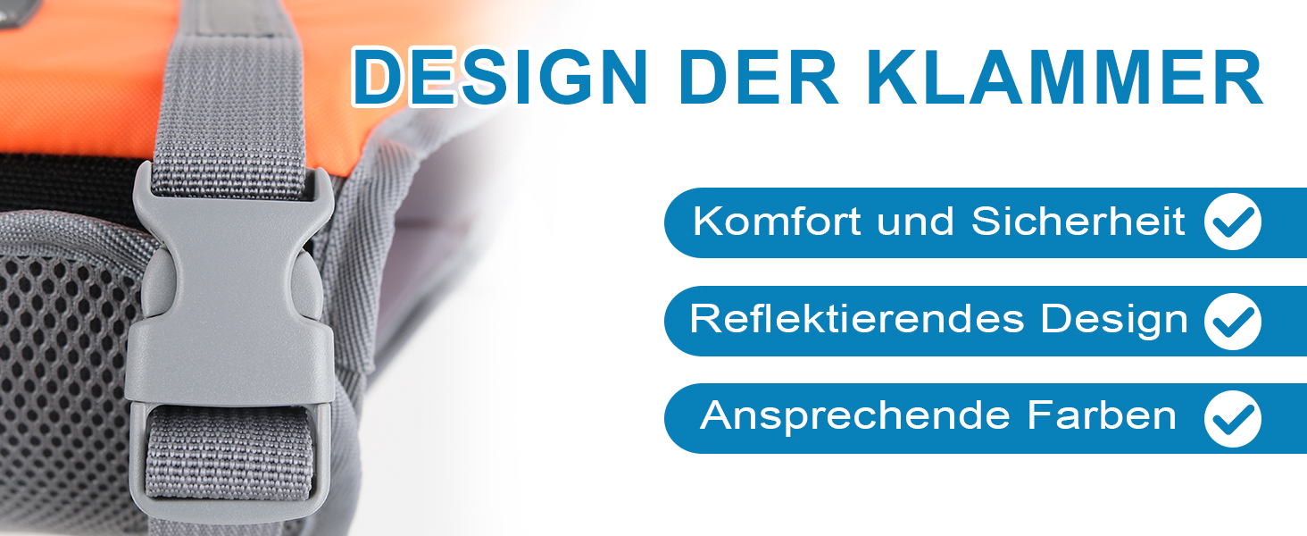 Рятувальний жилет для собак, безпечний жилет для плавання, регульований розмір, з міцним ручним захватом (S) Small