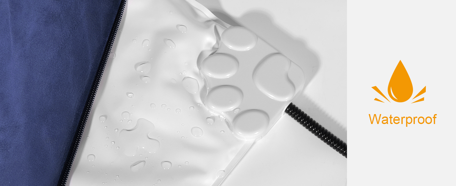 Електричний нагрівальний килимок для собак та котів RIOGOO, 55x45 см, з автовимкненням