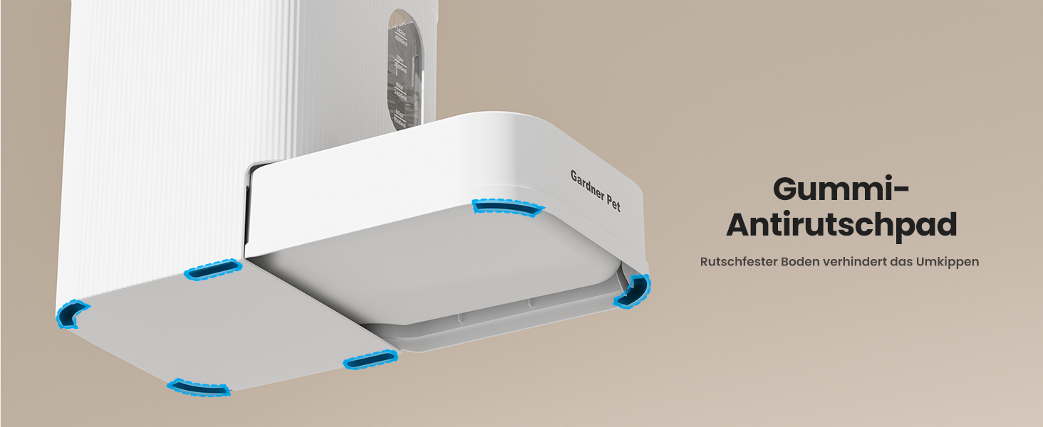 Автоматичний диспенсер води для собак та котів Gardner Pet - годівниця з нержавіючою сталею, велика ємність (8.5L), без електроенергії, BPA-free