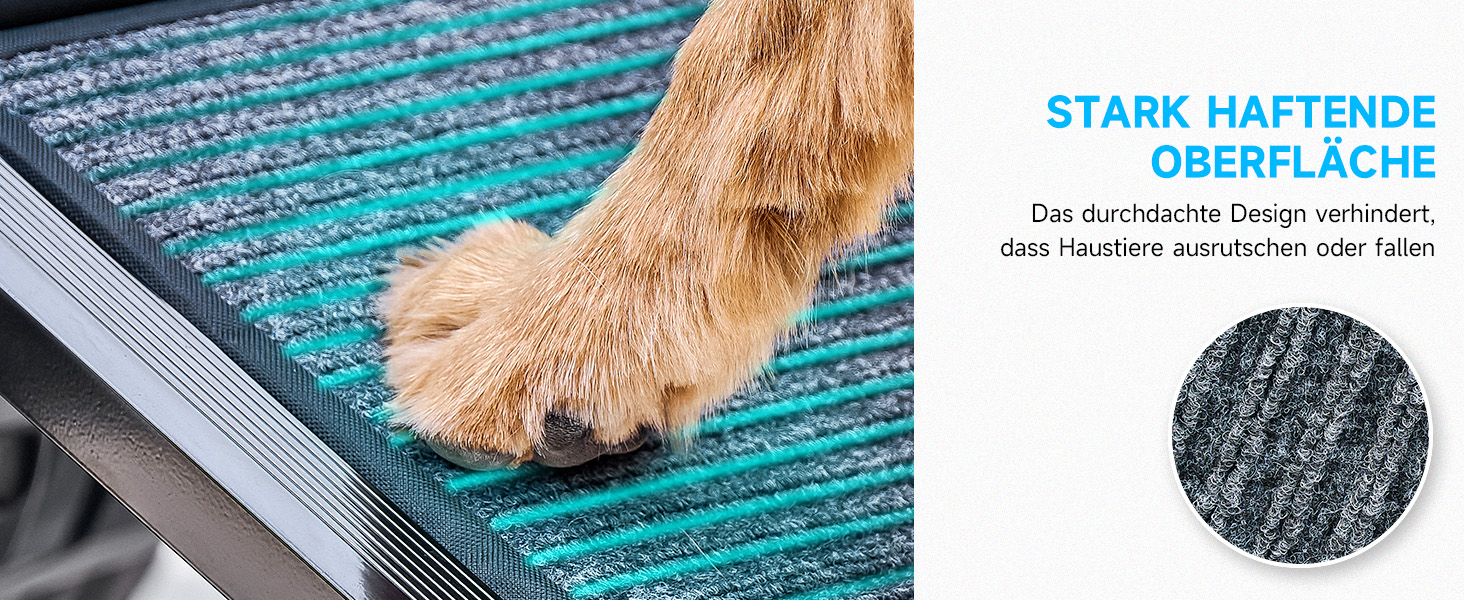 Східці для собак CO-Z, 170 см, розкладні, до 90 кг, з антиковзким покриттям, для всіх автомобілів