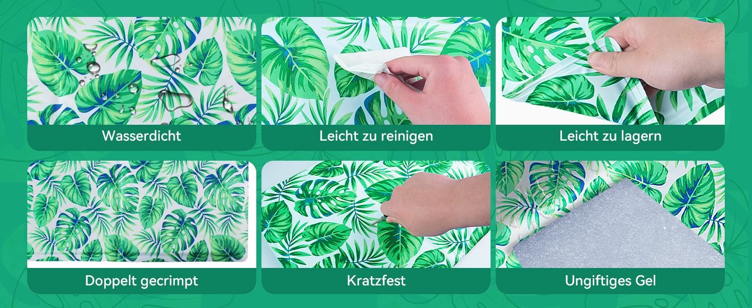 Кілим-охолоджувач для собак та котів Ninonly 50 x 65 см. Самостійно охолоджуючий, з нетоксичним гелем, вологостійкий, для дому та вулиці