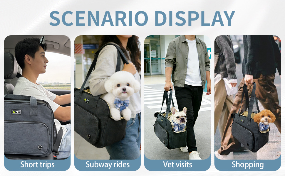 Сумка для собак та котів KZARYVEXIS, світло-блакитна, для подорожей та прогулянок