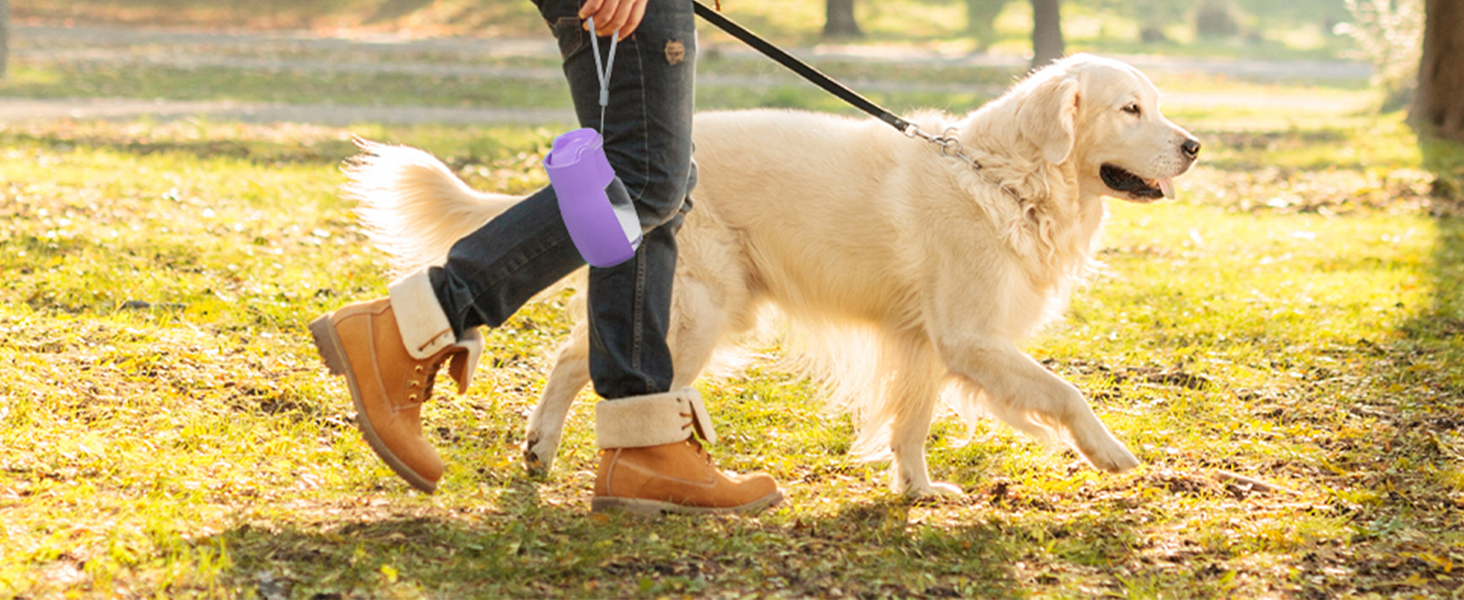 Турбо-пляшка для собак на прогулянці 350мл/570мл - вода для собак, для цуценят, маленьких, середніх та великих собак