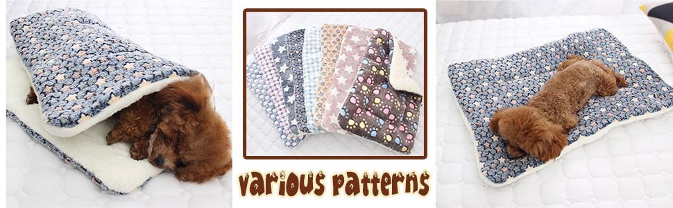 М'який теплий плед для собак та котів з фланелі, Coffee, 69 x 52 см