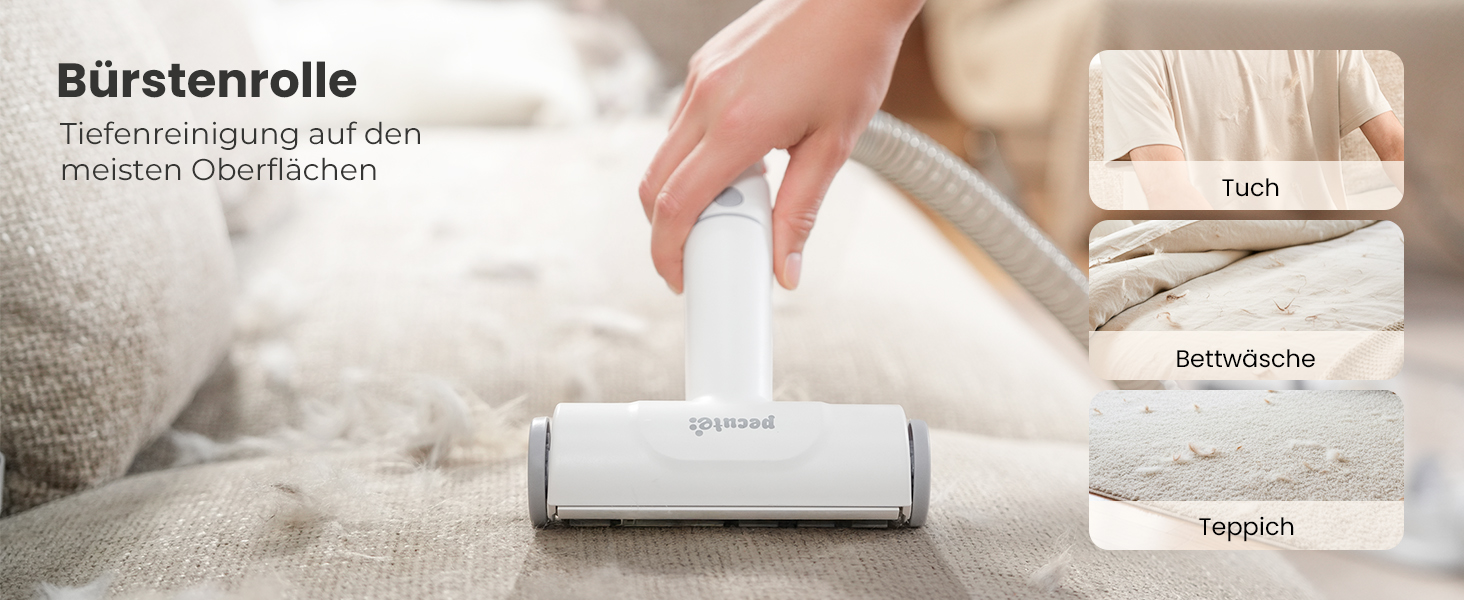 Pecute 2-в-1 Фен для собак, сушар для собак та пилосос, 1.7л контейнер для сміття, багатофункціональний набір для догляду за домашніми тваринами з тримером для собак та інструментами для грумінгу, підходить для цілорічного використання