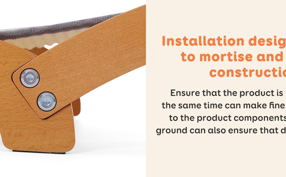 Кігтеточка-ліжко для котів з сизалю, масивне дерев'яне ліжко-гамак, кігтеточки, стійка для дряпання, великі коти, меблі для котів