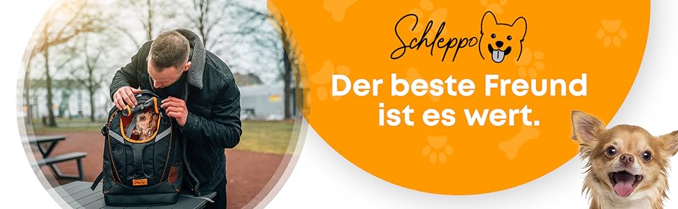 Швейцарський рюкзак для собак Schleppo до 7 кг | Рюкзак для собак | Дихаючий водонепроникний рюкзак для походів та міста (Зелений, універсальний розмір)