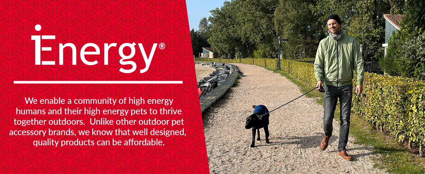 iEnergy™ тепла ізолююча куртка для собак з флісовою підкладкою, вітрозахисний та ультралегкий відбиваючий комбінезон для собак, всесезонний пуловер (синій, великий розмір)