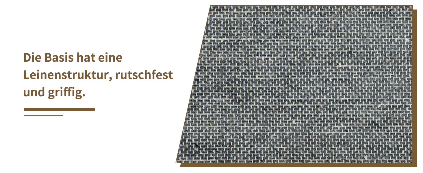 Килимок для дряпання котів FHTONGE 71x15.8 см з сизалю для кріплення на стіну, сірий