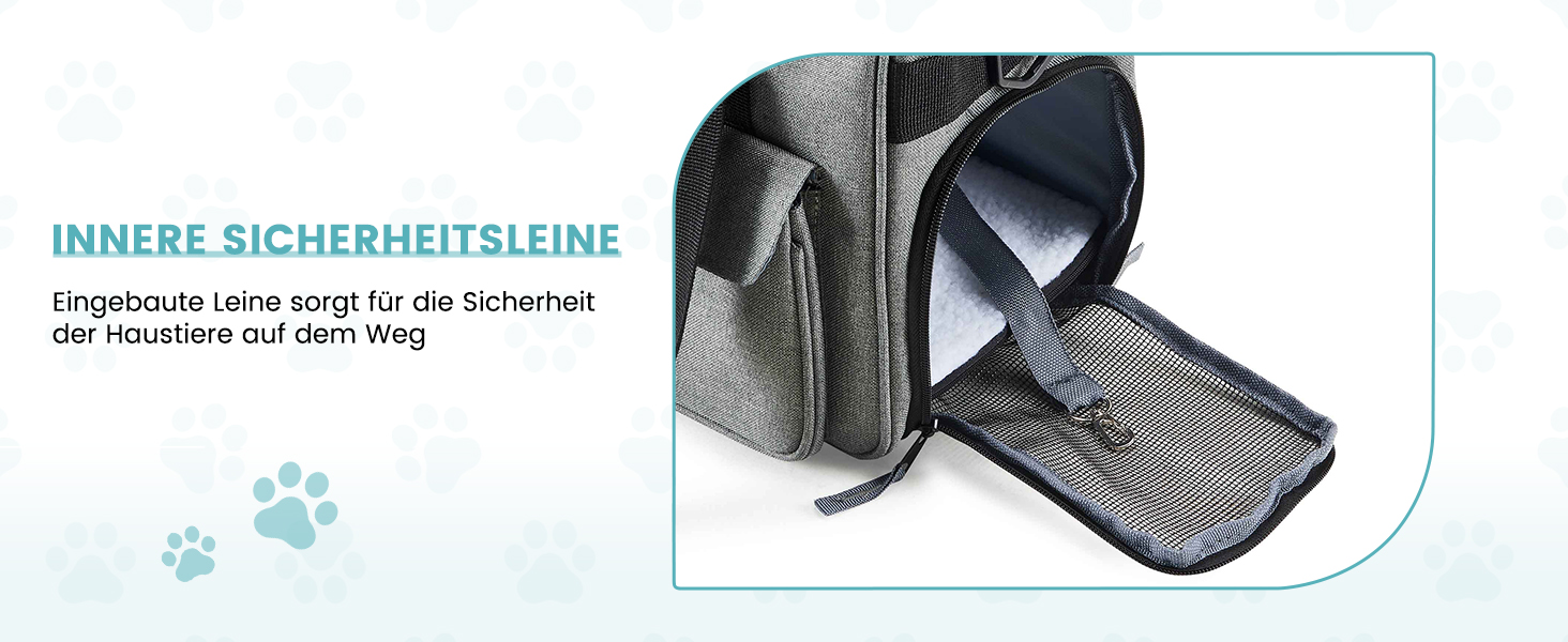 Транспортна переноска для котів та собак Happy Hachi, складана, з регульованим плечовим ременем, з м'якою оббивкою, для авіаперельотів, туристична переноска