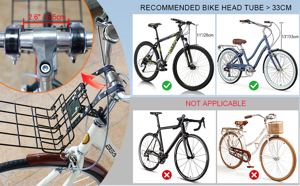 Корзина для собак на велосипед Eiito з анти-кіп системою | Безпечна переноска для собак до 6 кг, також як рюкзак та автотранспортна сумка | Для маленьких собак