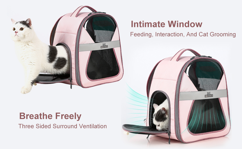 PETCUTE Рюкзак для тварин, переноска для собак та котів, жовта, до 8 кг