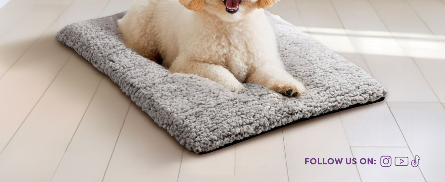 Самогріюча ковдра для собак та котів сірого кольору 60x45 см - М'яка та затишна ковдра для котів - Звукоізоляція - Пральна наволочка - З антиковзною основою