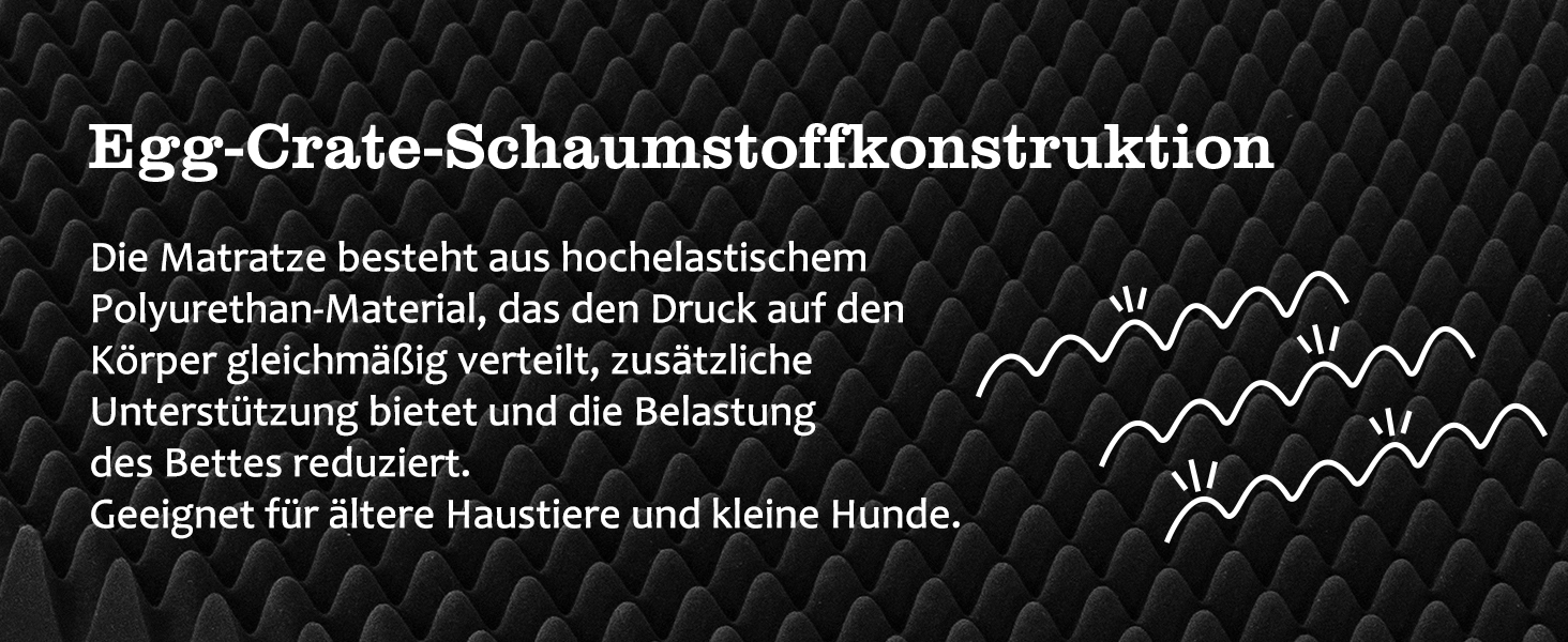 Ортопедичне ліжко для собак XL, 111x86x25 см, Memory Foam, водовідштовхувальне, сірого кольору