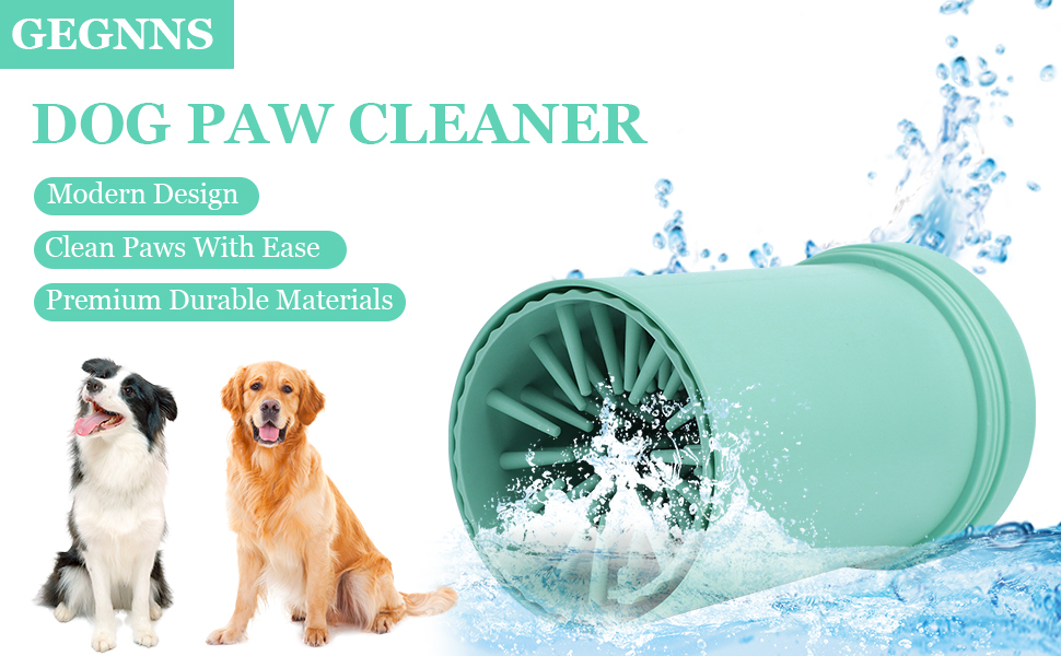 Лявочка для миття лап собак, очищувач лап для собак, видаляє бруд і сміття з лап, м'який очищувач для лап собак великих і малих порід, щітка для очищення лап собак 14,9 * 9,6 см, очищувач лап для собак