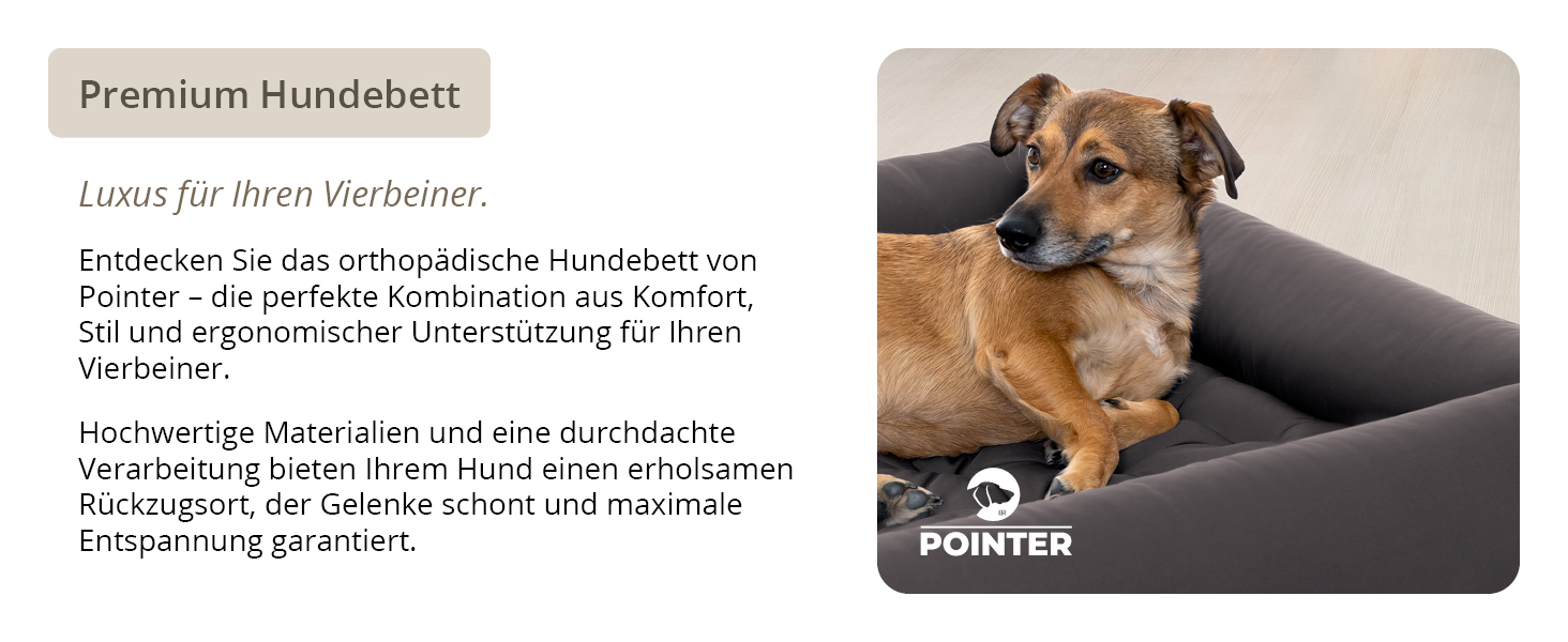 Ортопедичне ліжко для собак середніх порід - ліжко з знімним матрацом, прання до 95°C, сушка в сушильній машині, стійке до подряпин та укусів, Made in Germany (L - 80x70 см, Антрацит)