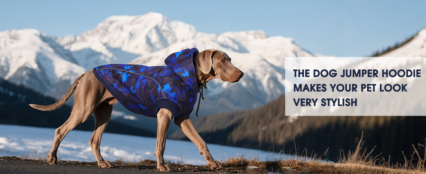 Світшот для собак IECOii, теплий зимовий пуховик з отвором для повідка та світловідбиваючими смугами, худі для собак, теплий пуловер для собак, одяг для собак, флісовий пуловер (M-4XL) 3XL, рожевий